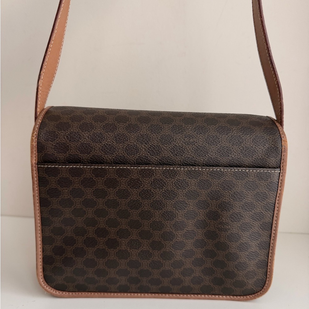 Authentic Celine Macadam M14 Flap Crossbody Bag - Picture 5 of 16